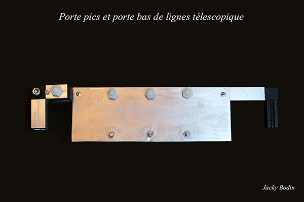 Le porte pics et porte tige télescopique